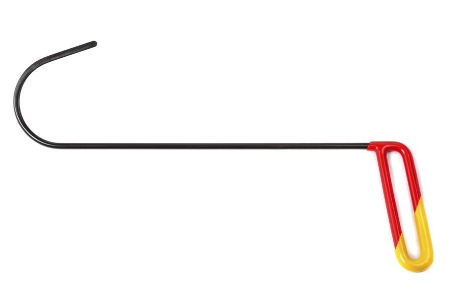 PDR Door hook (left) ⌀–6mm/0,2", L-450mm/17,7" Carepoint 017
