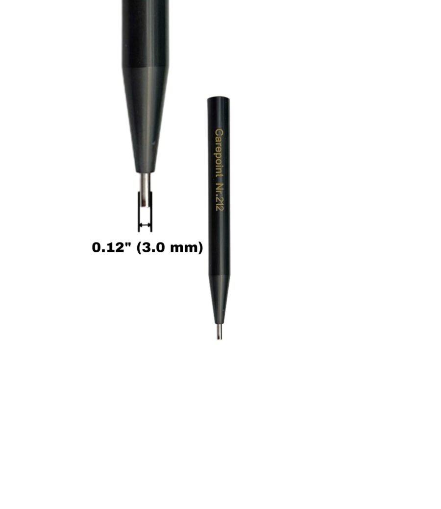 Carepoint 212 PDR Fluoroplastic knockdown with titan tip 120mm/4,7"