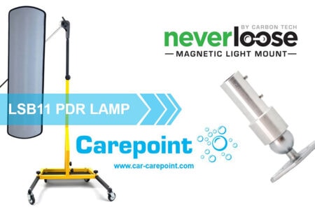 Carepoint LSB11m with Never Loose magnetic light mount by Carbon Tech