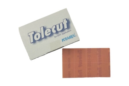 2501 PDR Tolecut Red 1500 Grit Sand Paper Sheets