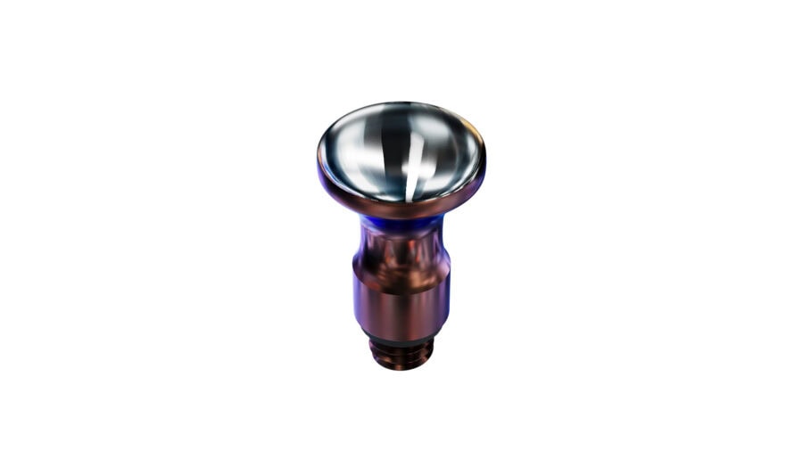 PDR Interchangeable titanium tip "SPHERE" 5/16" Carepoint 1505