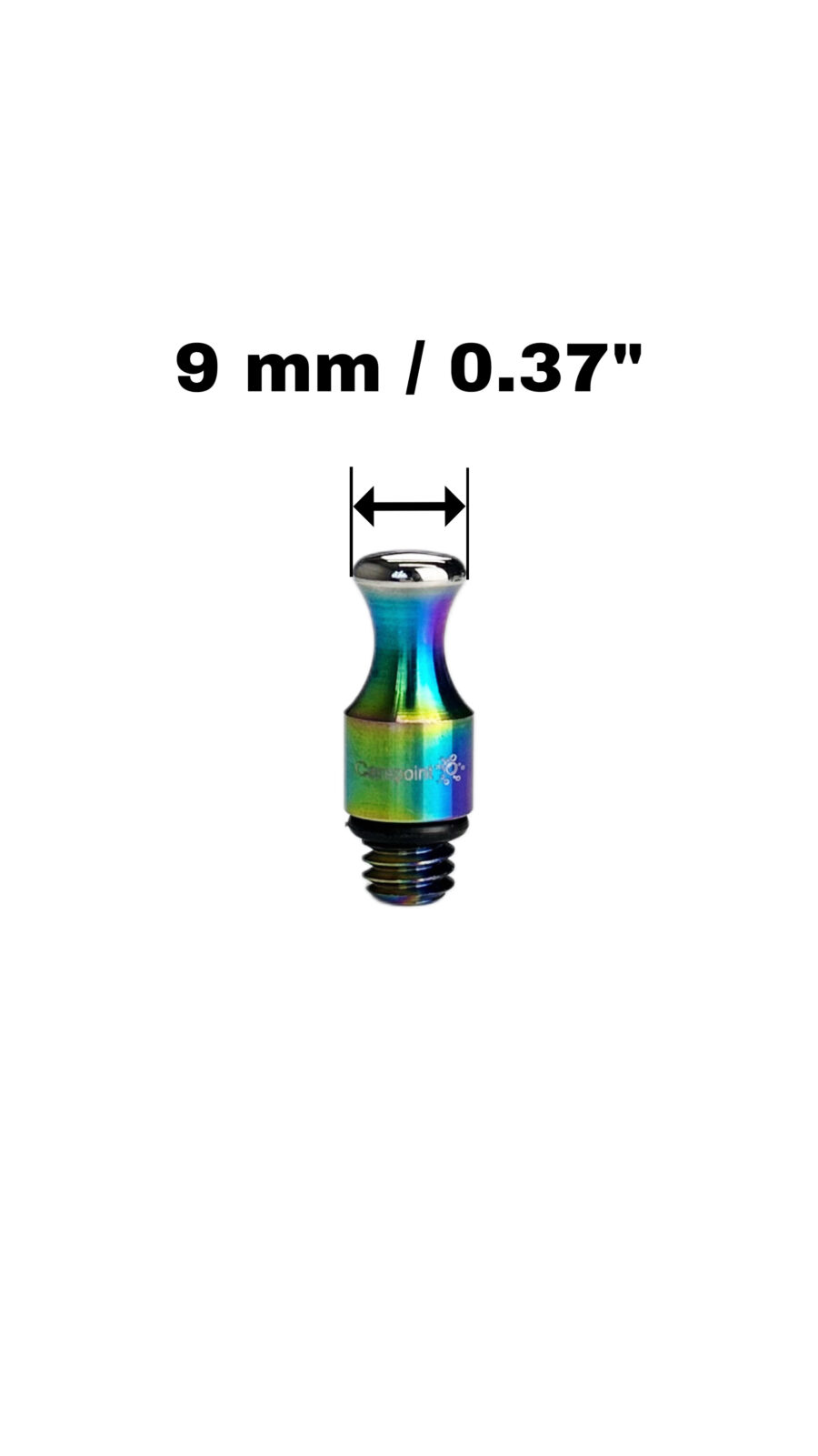 PDR Interchangeable titanium tip "SPHERE" 5/16" Carepoint 1503