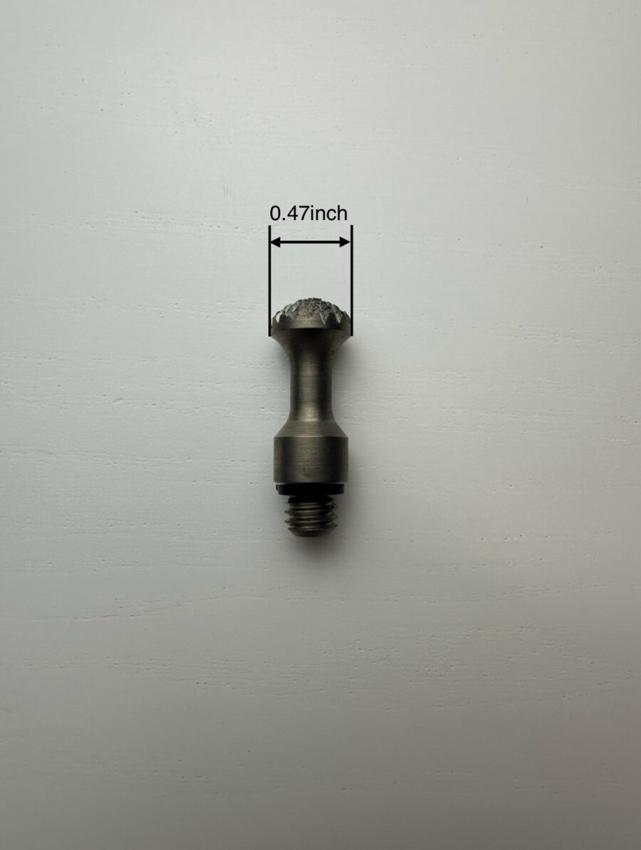 PDR Interchangeable metal tip "SPHERE" 5/16" Carepoint 1519