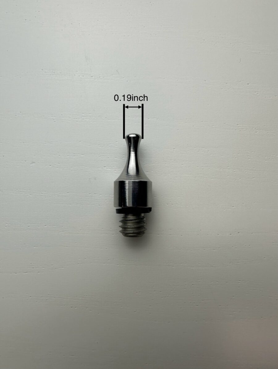PDR Interchangeable metal tip "SPHERE" 5/16" Carepoint 1512