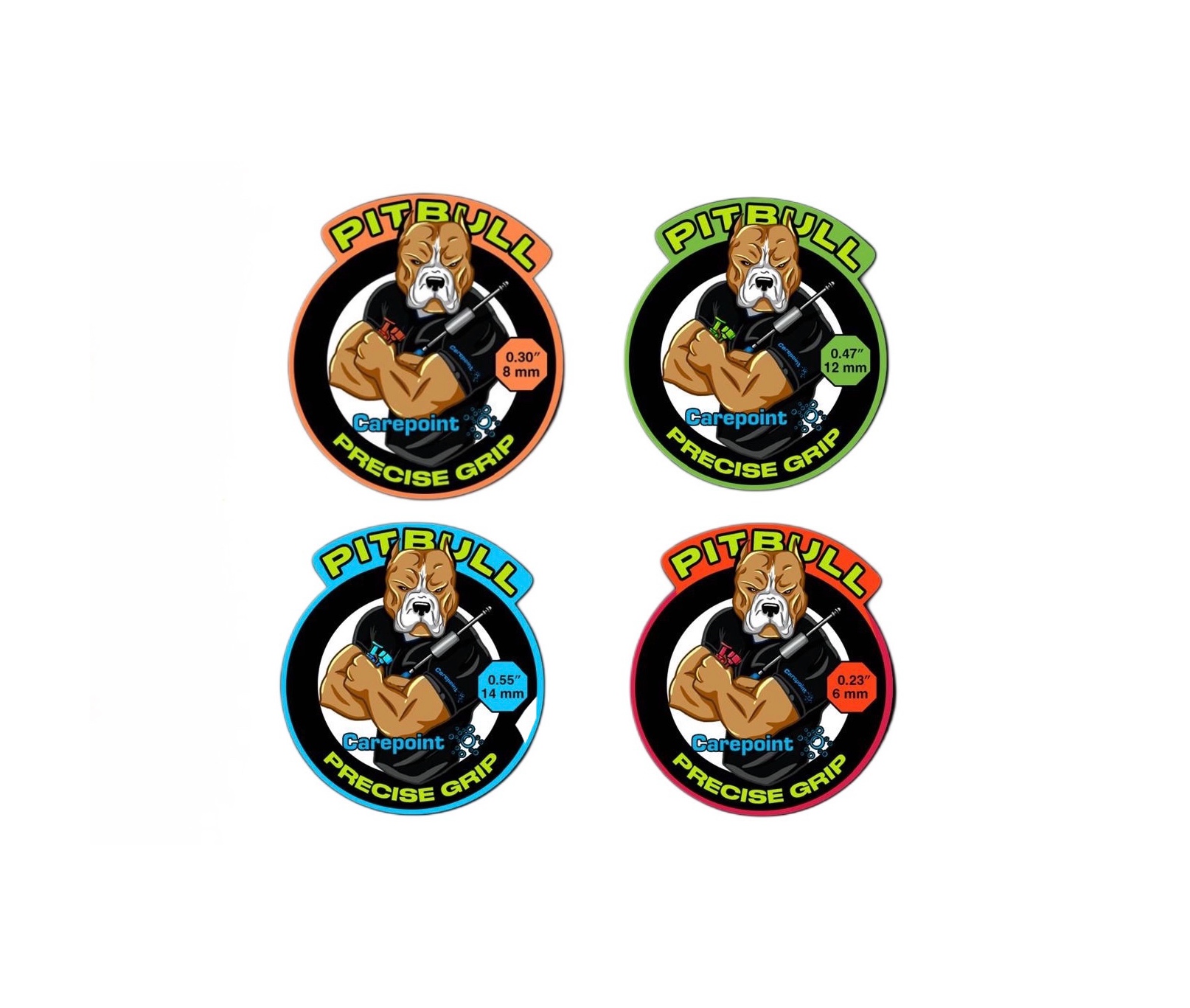 Carepoint Pitbull Glue Tabs