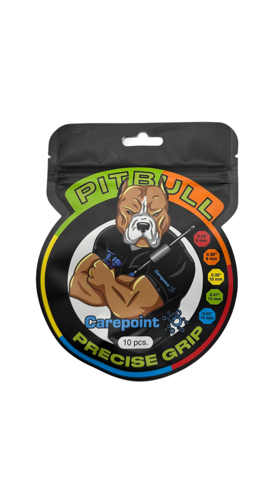 PDR Glue tabs Pitbull 10 pcs ⌀ 8-14 mm / 0,23"-0,55" Carepoint 2108