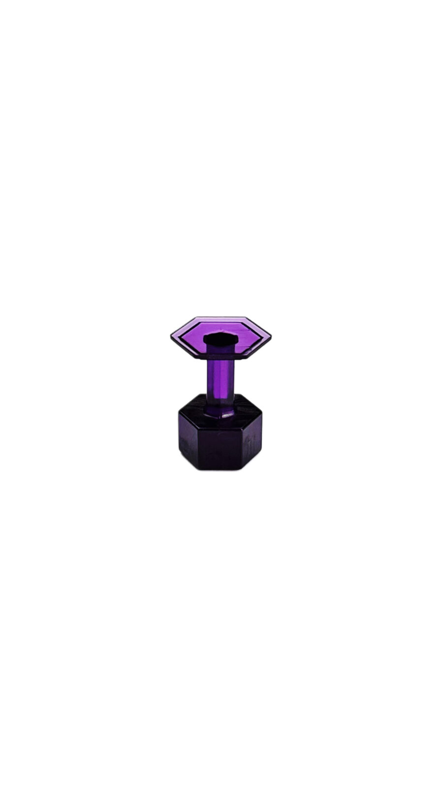 Keco Purple Hex Tabs 16mm 10 pcs 1706