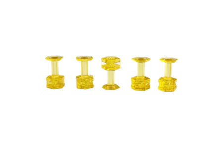 Keco Fat Shaft Gold Hex Tabs 13 mm 5 pcs 1710
