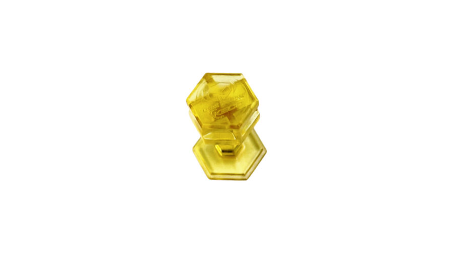 Keco Gold Hex Tabs 10 pcs 1709